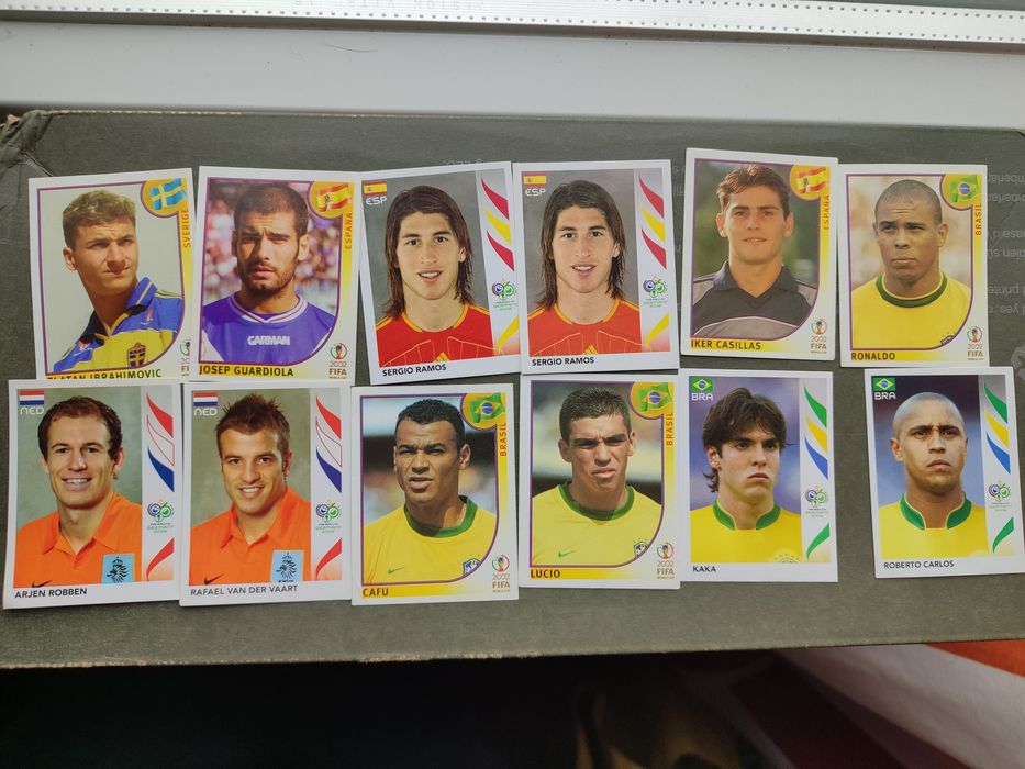 Cromos Panini 2002