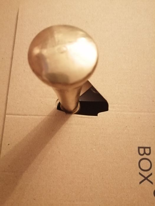 Pilão em bronze maciço 450 grs moer ervas especiarias p molhos comidas