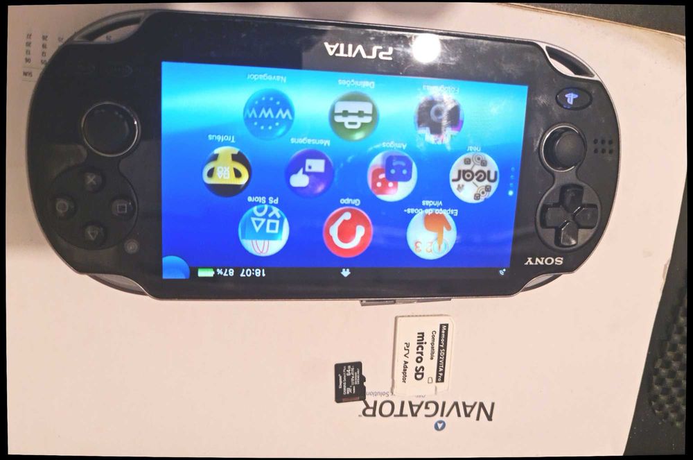 Adaptador micro sd para PS Vita