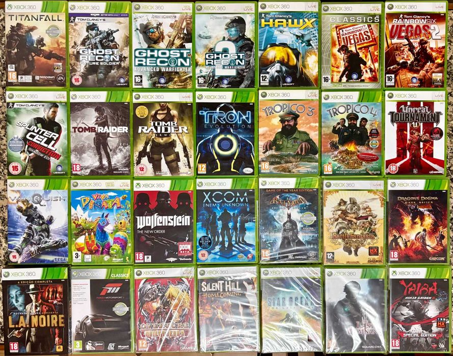 JOGOS XBOX 360 (Completos) || Portes Grátis || Ler Descrição↓