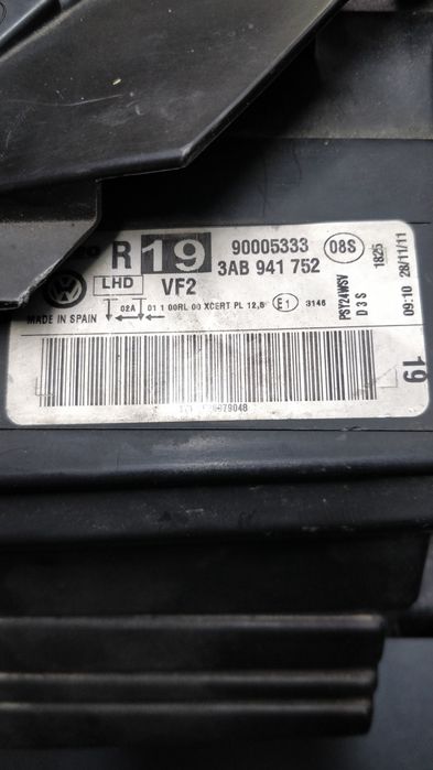 Фара passat b7 Led