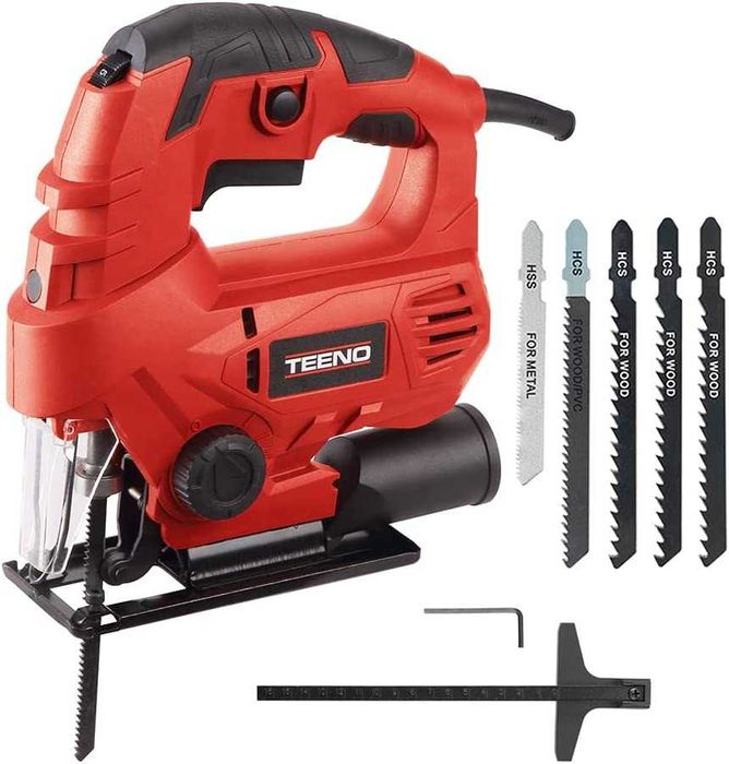 (NOVA) Serra elétrica, 650 W, 6 velocidades ajustáveis