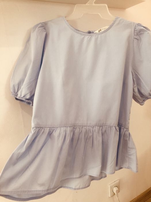 Bluzka z baskinką H&M - S/M