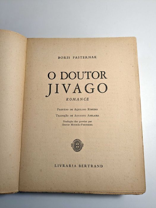 “O Doutor Jivago” (Boris Pasternak)