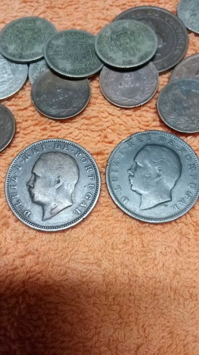 Moedas de reis antigas