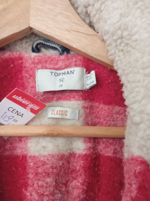 Kurtka jeansowa ocieplana, roz. XS, S