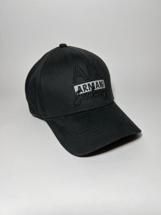 Кепка бейсболка AX чорна armani