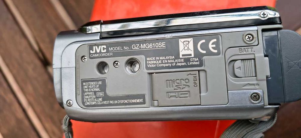 Kamera JVC GZ-MG610 SE Everio