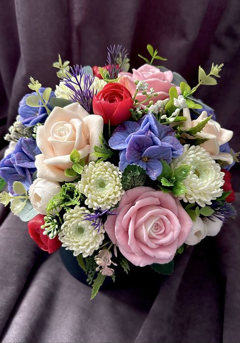 Ароматні квіти з мила