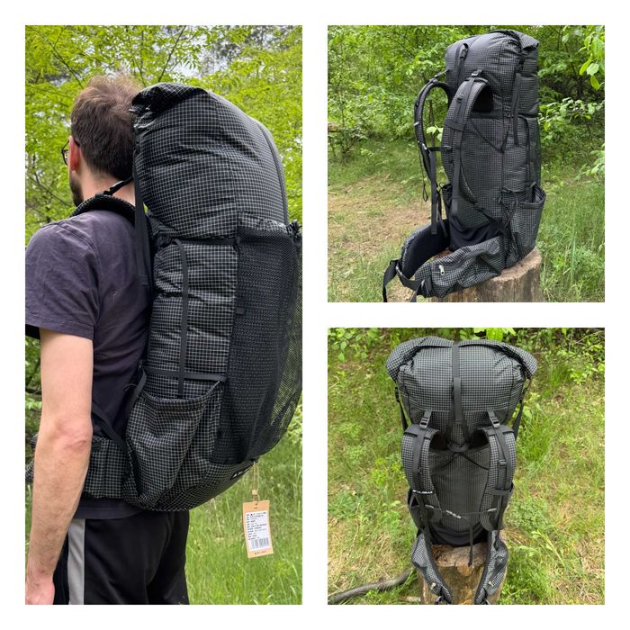 Рюкзак туристичний 3F UL Gear QiDian 40+16 Nylon; PRO 46+10 Dyneema