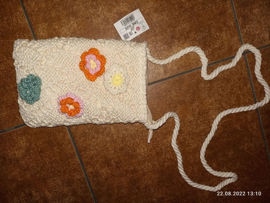 Szydełkowa torebka dla dziewczynki prezent