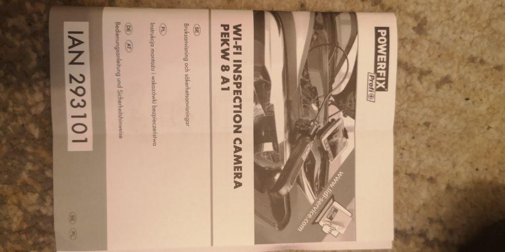 Powerfix endoskop kamera PEKW 8 A1