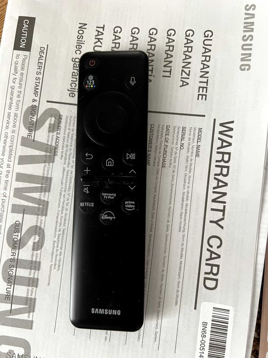 Samsung Smart TV QLED 55" 4K (2024) – Modelo TQ55Q60DAU – Como Nova