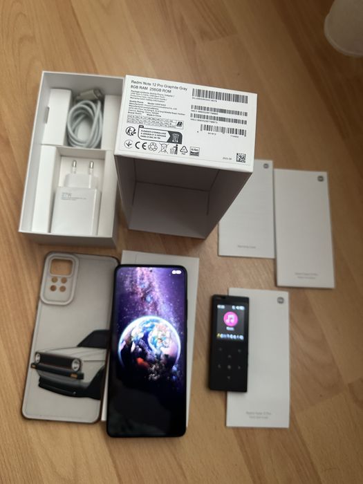 Xiaomi Redmi Note 12 Pro 8+8/256 Стан cупер,Комплект+mp3 плеер,Наложка