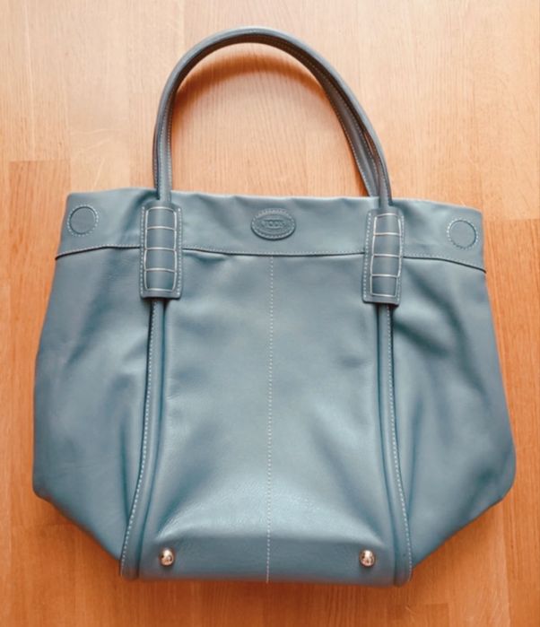 Torebka shopper ze skóry naturalnej Tod’s