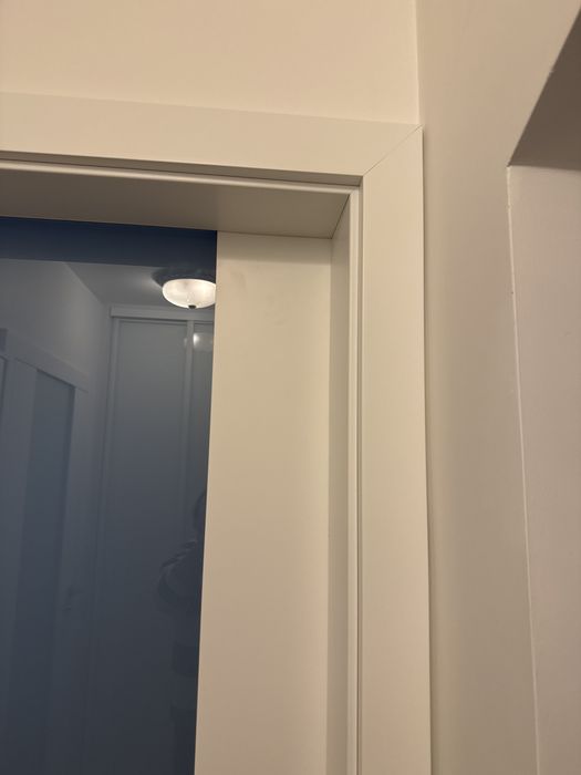 Ościeżnica bezprzylgowa porta biała 80 lewa