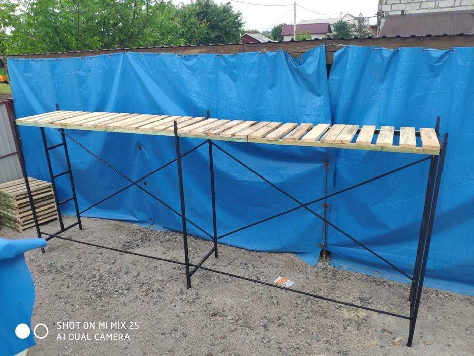 Леса строительные аренда. Вышка тура. Всегда в наличии. Два размера.