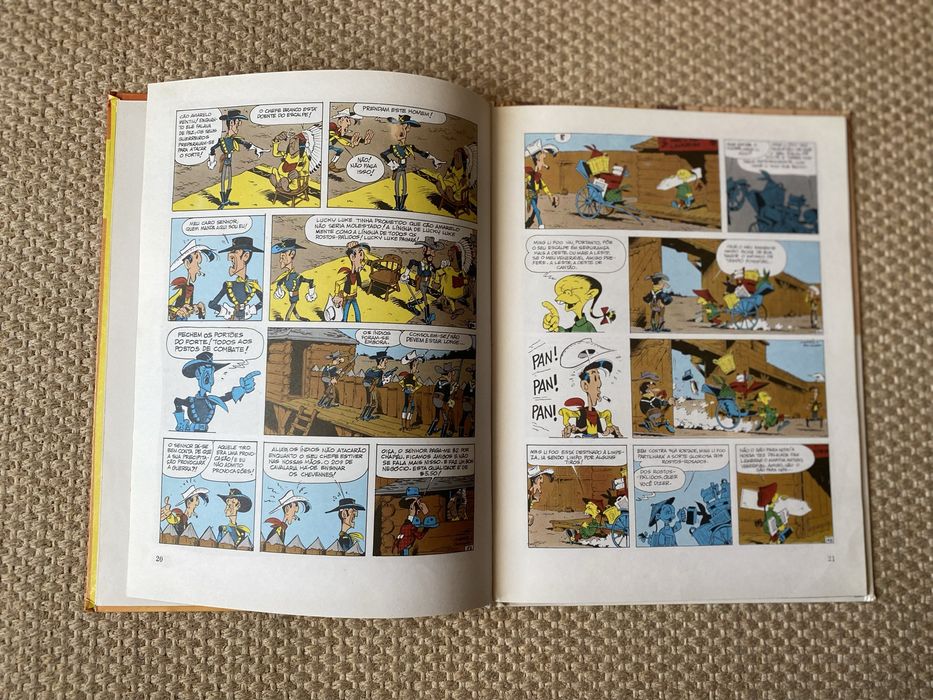 O 20º de Cavalaria - Lucky Luke,