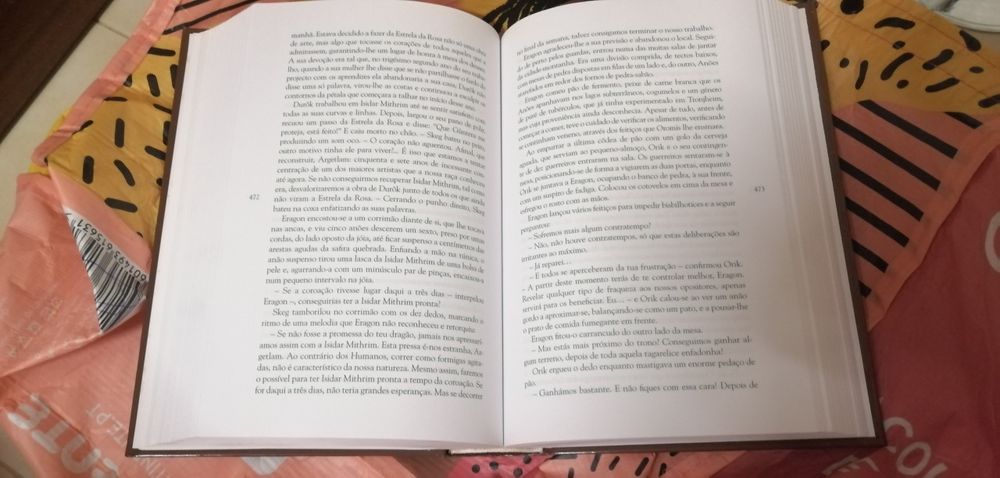 Livro Brisingr/ livro caderneta Notas Moedas