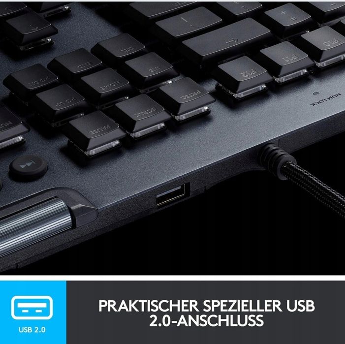 Klawiatura Logitech G815 RGB Tactile QWERTZ