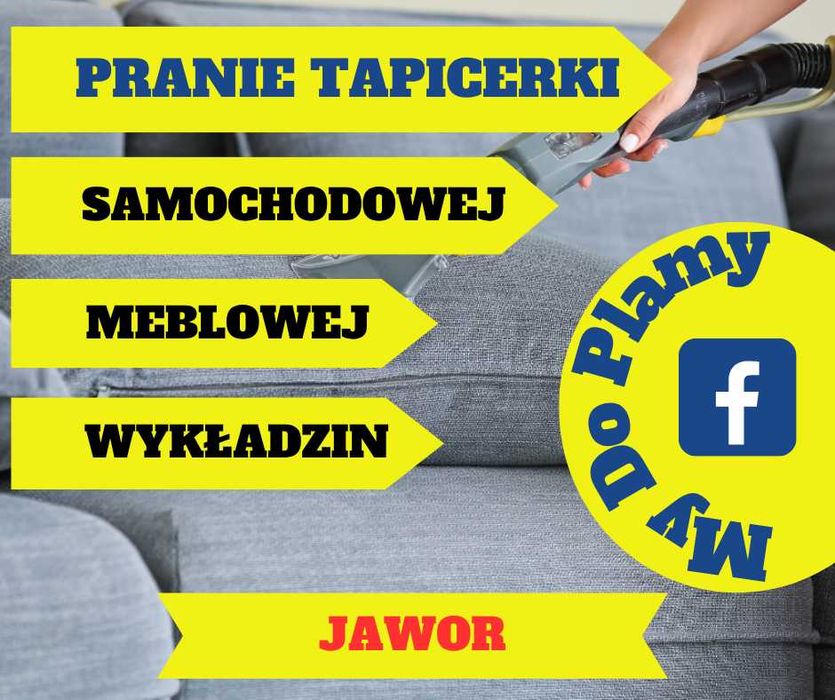 Pranie Tapicerki Meblowej, Samochodowej, Wykładzin
