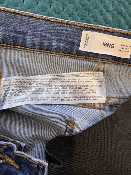 Продам джинси Mango для вагітних р.S