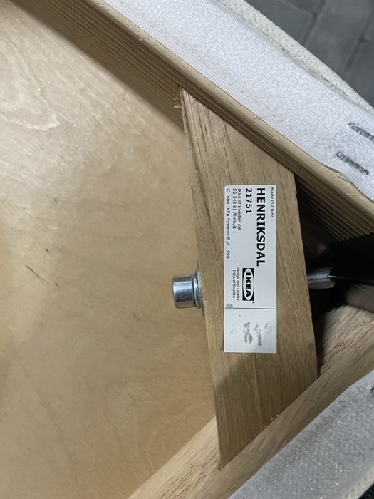 2x Cadeiras Henriksdal IKEA
