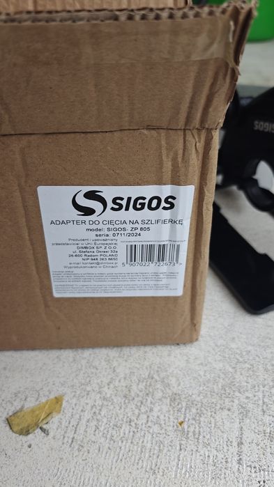 Adapter do cięcia szlifierką kątową