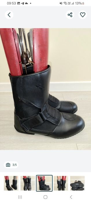 Боти шкірянi Polo Road,розмір 45