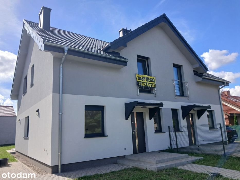 Dom Jednorodzinny Dwulokalowy Murowana Goślina Osiedle Pod Lasem
