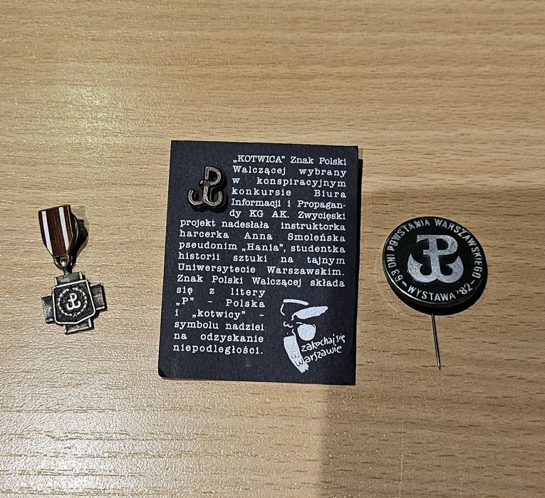 Przypinki Polska walcząca