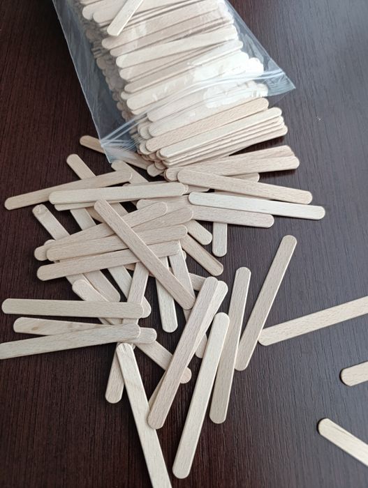 Шпатель дерев'яний міні, палочки