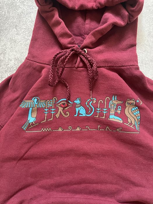 Худі Бордове від Thrasher sk8 Baggy