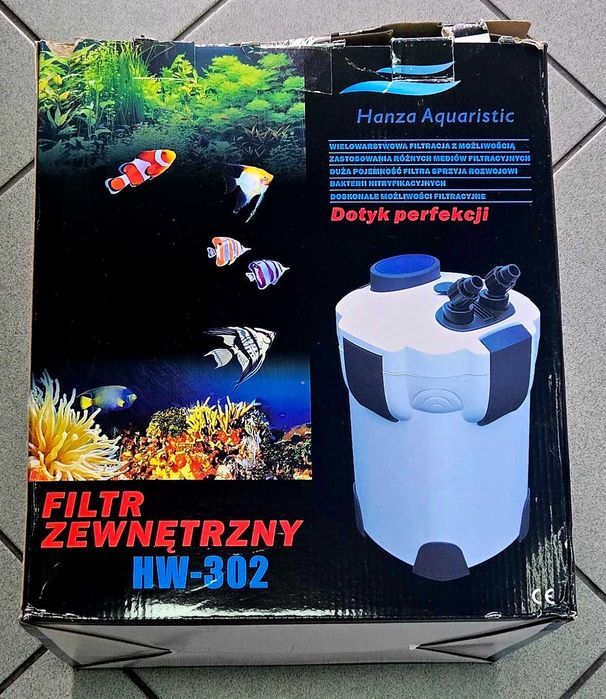 Flitr zewnętrzny do akwarium HW-302