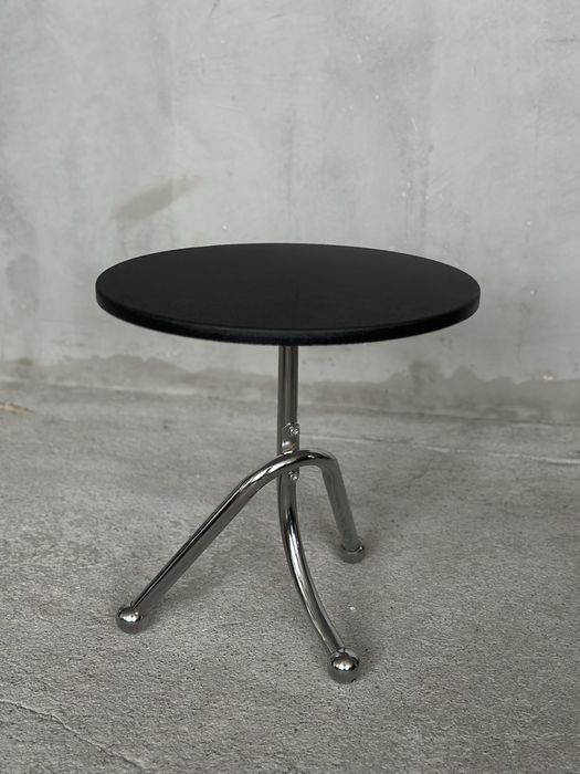 Retro stolik kawowy Bauhaus Modern Design Loft czarny Minimalizm