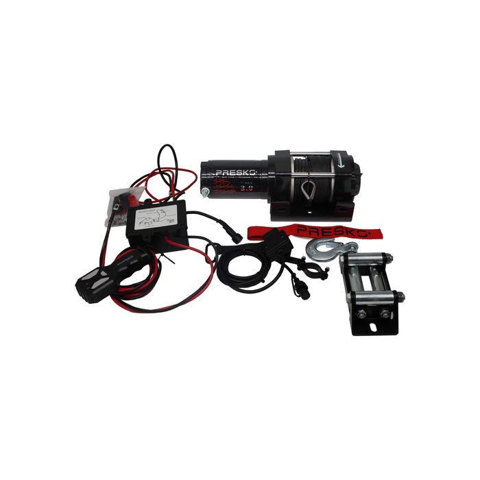 WYCIĄGARKA Elekt. T-REX 3.0S 12V 1360KG Quad ATV UTV Lina Syntetyk [4708]