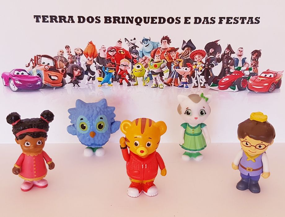 5 Pcs Daniel Tigre (Portes Incluidos)