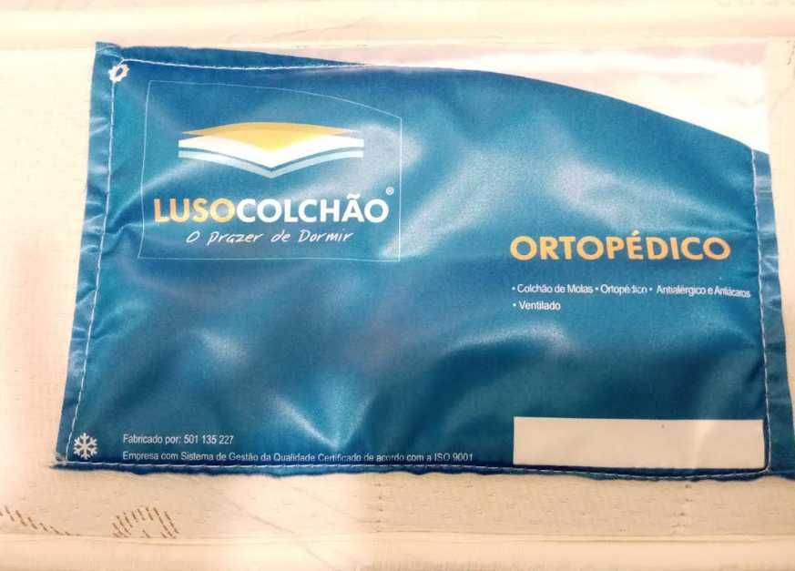 Colchão solteiro novo LusoColchão