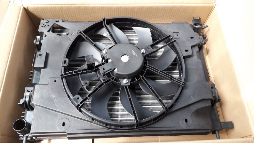 DACIA DOKKER chłodnica wody klimy wentylator KOMPLET nowe idealne