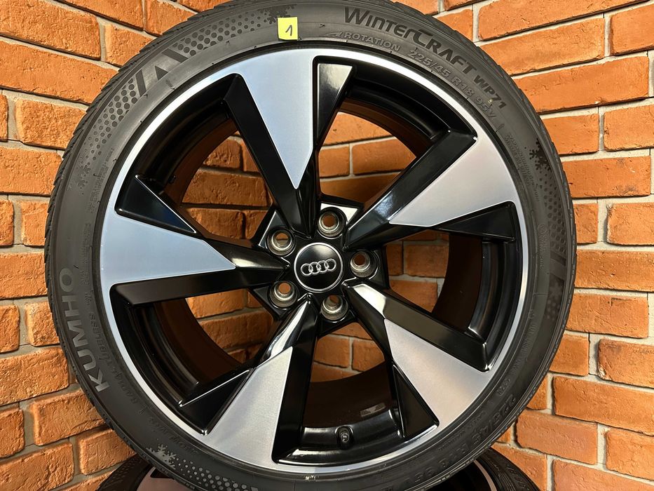 Koła Felgi 18 5x112 Audi A4 B8 B9 A6 C7 Oryginał Ładne ROTOR