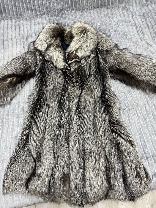 Шуба з чорнобурки