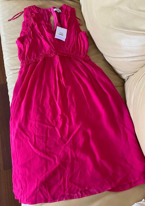 Vestido de cerimonia cor de rosa