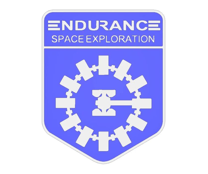 Patch Interstellar Endurance (Sem AMS)64585562172929120