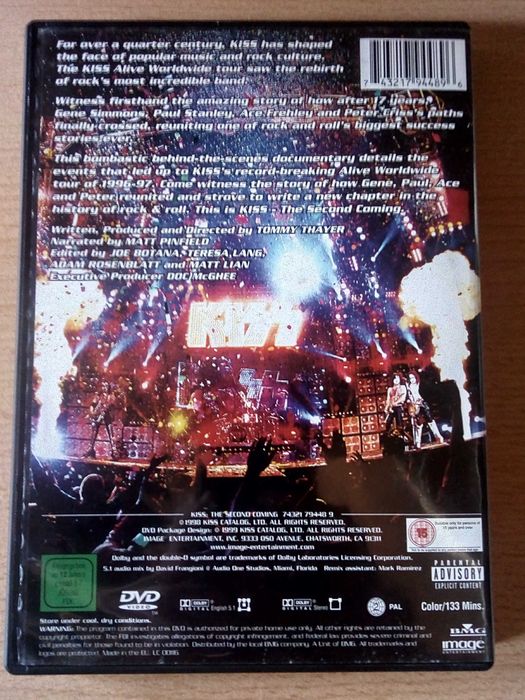 KISS - The Second Coming ( Documentário + Videos )