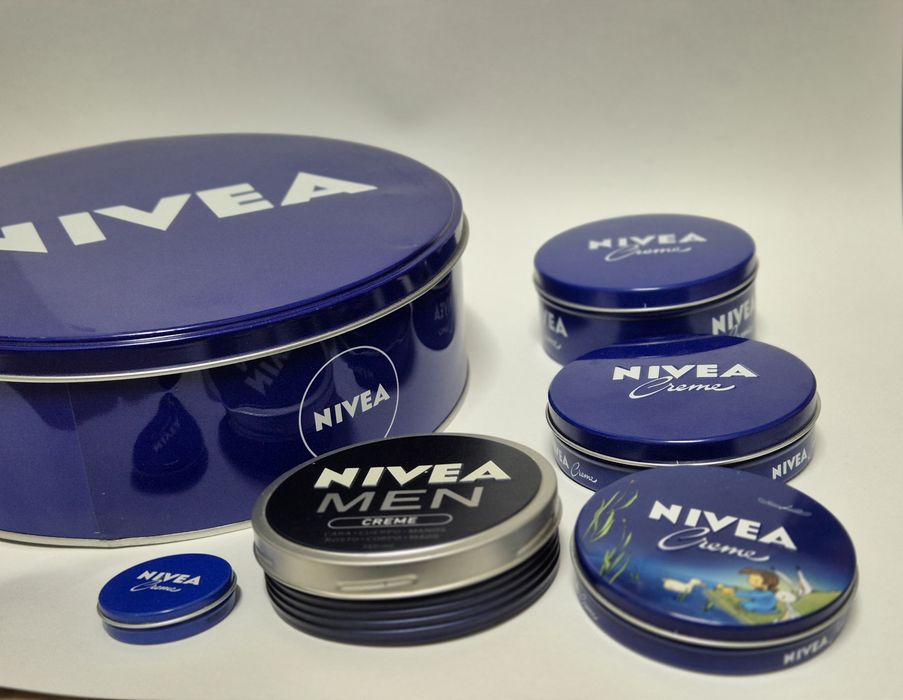Coleção Latas Nivea 6 diferentes