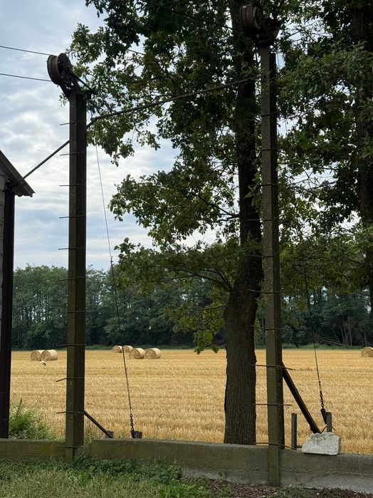 Wyciąg obornika linowy kompletny w bardzo dobrym stanie