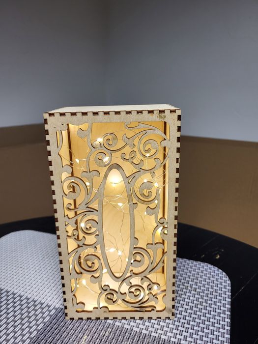 Lampa z naturalnego drewna | Boho Loft | LED