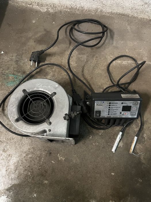 Wentylator do kotla  zestaw