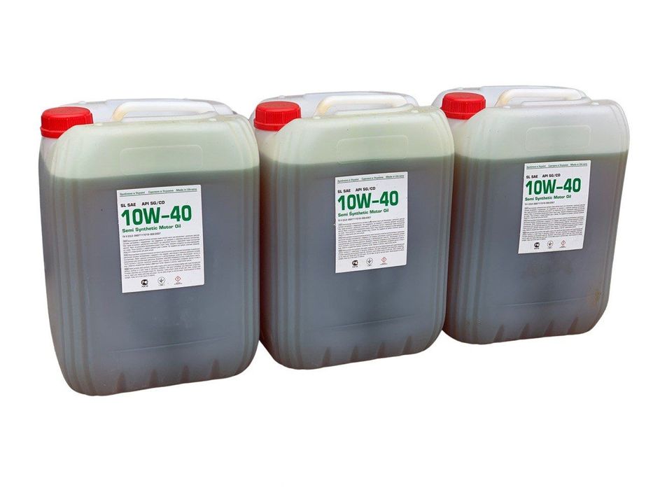Масло. 10w40. напівсинтетика (20л). Відправляємо!