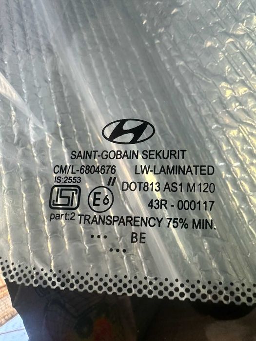 Hyundai I10 2007-2013 Лобове скло
